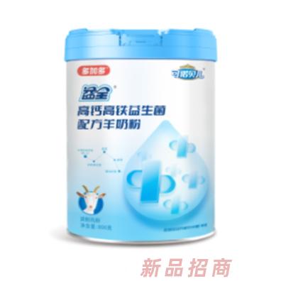 多加多可諾貝兒益全高鈣高鐵益生菌配方羊奶粉