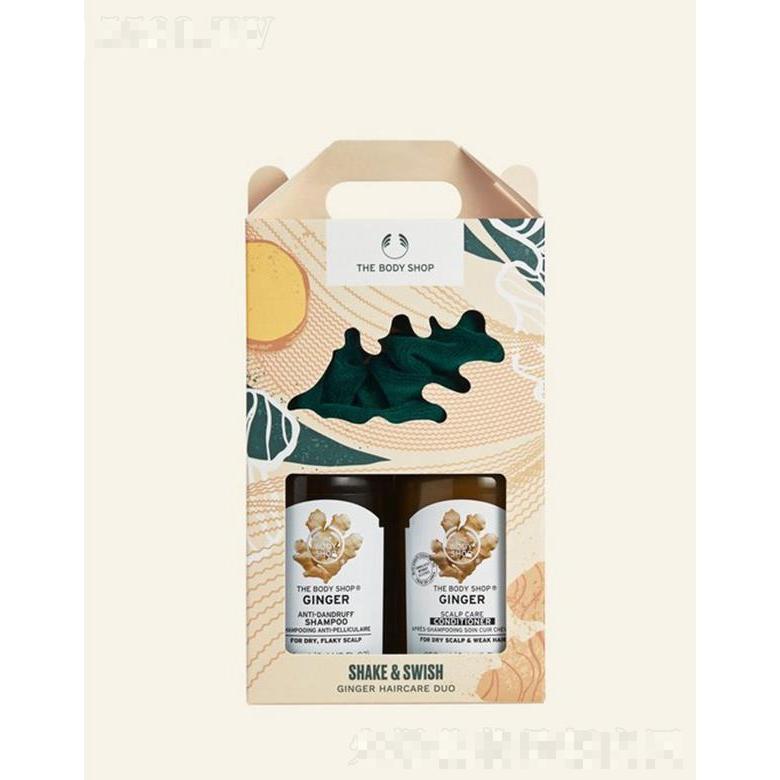 美體小鋪生姜頭皮洗發(fā)舒緩套裝 舒緩頭皮