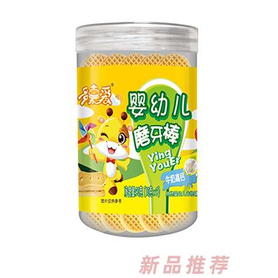 多嘉愛磨牙棒牛奶高鈣草莓味兒童餅干多口味全國(guó)招商90g裝