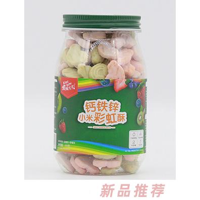 柯妮貝貝鈣鐵鋅小米彩虹酥-奇異果味+藍莓味+草莓味