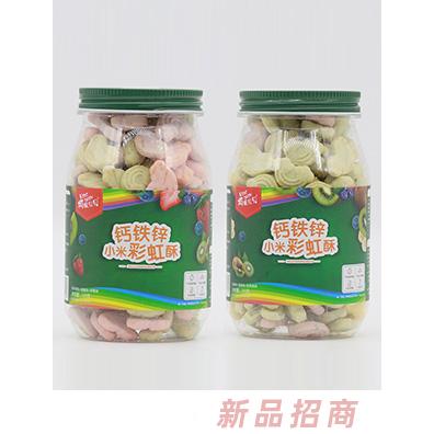 柯妮貝貝鈣鐵鋅小米彩虹酥香蕉味+草莓味+奇異果味藍(lán)莓味+香蕉味+奇異果味草莓味+藍(lán)莓味+香蕉味奇異果味+藍(lán)莓味+草莓味