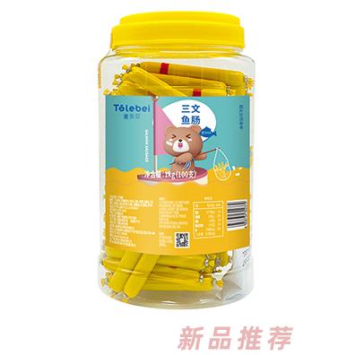童樂(lè)貝三文魚蝦鱈魚腸1kg兒童營(yíng)養(yǎng)魚腸小零食兒童火腿腸