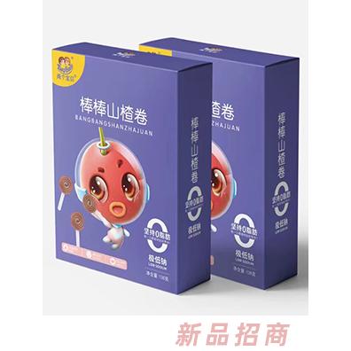 兩個(gè)寶貝棒棒山楂卷山楂糕山楂多種口味138g裝兒童小零食