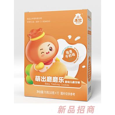 禾兜萌出磨磨樂磨牙棒-牛奶味