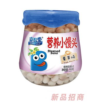 嘉唄噯營(yíng)養(yǎng)小饅頭蛋黃味香蕉味多種口味兒童小餅干小零食