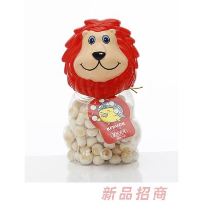 功夫小鴨卡通罐草莓胡蘿卜蛋黃蛋酥組合裝動(dòng)物造型餅干95g