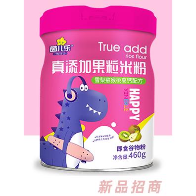 茵兒樂(lè)真添加果粒米粉 雪梨獼猴桃高鈣