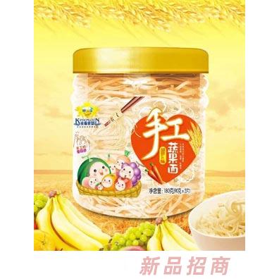 金盾愛(ài)嬰綜合味-紫薯味-蔬菜味-胡蘿卜手工面180g