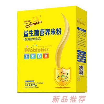 迪米熊胡蘿卜鐵鋅鈣益生菌營(yíng)養(yǎng)米粉盒裝
