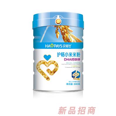 漢培仕DHA鐵鋅鈣+核桃蓮子+淮山水果+益生元胡蘿卜護(hù)暢小米米粉聽(tīng)裝