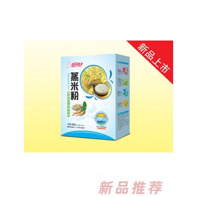 倍樂(lè)媽咪葛根蓮子胡蘿卜薏米鐵鋅鈣小米燕麥多種口味蒸米粉盒裝225克
