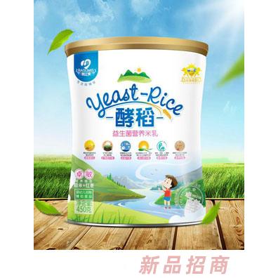 酵立美酵稻益生菌糙米紅棗小米香蕉薏米山藥玉米核桃配方營(yíng)養(yǎng)米乳450g