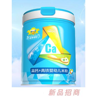 金盾愛嬰高鋅+乳酸菌-高鈣+高鐵-高鈣+益生元-高鐵+益生菌嬰幼兒米粉