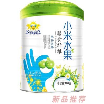 金盾愛(ài)嬰果蔬多維強(qiáng)健核桃芝麻淮山薏米配方小米水果粉460g