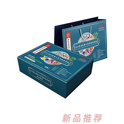 南京同仁堂綠金家園DHA藻油藍莓葉黃素酯燕窩酸凝膠糖果禮盒裝288g
