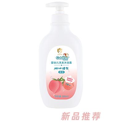 天使森林嬰幼兒洗發(fā)沐浴露（桃葉精華）500ml