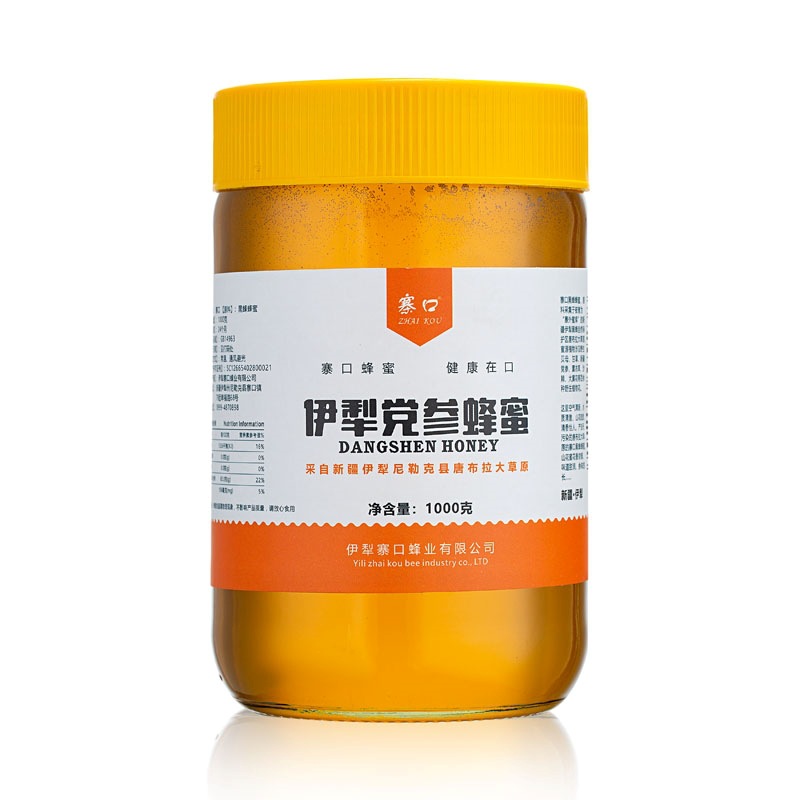 新疆特產(chǎn)伊犁黨參蜂蜜1000gOEM代加工