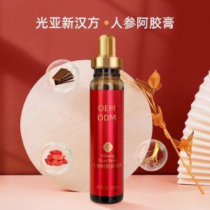 人參阿膠膏飲品女性滋補(bǔ)口服液OEM代加工