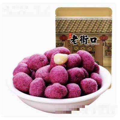 老街口紫薯花生200g休閑零食堅(jiān)果