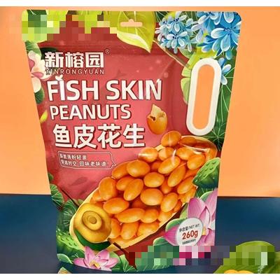 新榕園260g魚皮花生炒貨零食
