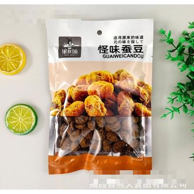 果自源80g怪味蠶豆炒貨零食