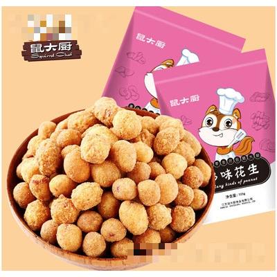 鼠大廚多味花生炒貨零食108g