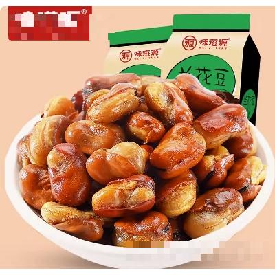 味滋源蠶豆蘭花豆牛肉味散裝休閑零食炒貨小吃蠶豆散裝特產(chǎn)