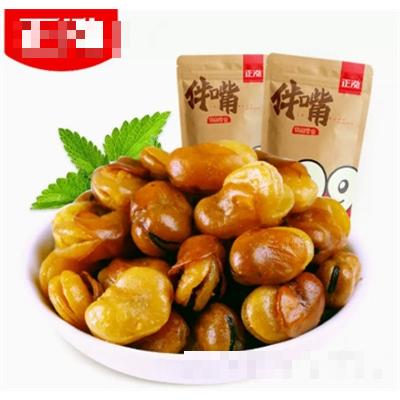 正泓蘭花豆蠶豆238g牛肉味解餓小零食小吃休閑美食品吃貨胡豆子