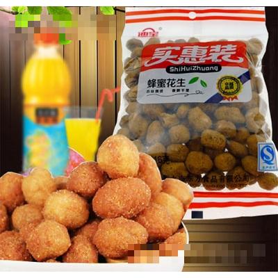迪寶實(shí)惠裝蜂蜜花生休閑炒貨零食