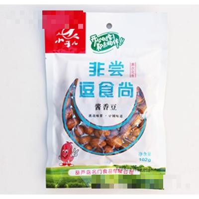 名門食品小于兒系列醬香豆裹衣花生102克零食下酒香辣優(yōu)質(zhì)小吃