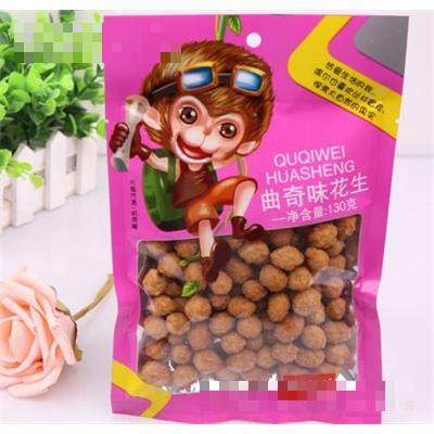 機靈猴曲奇花生130g休閑食品零食代理蜜餞果干招商