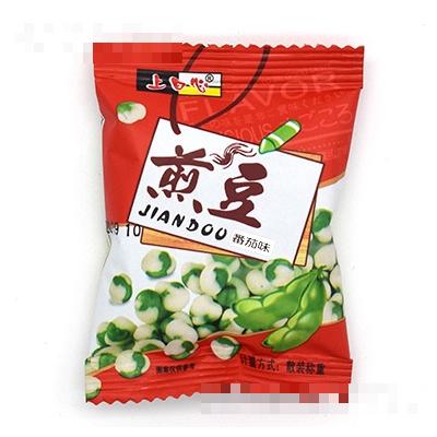 上口心散裝稱重番茄味煎豆休閑炒貨零食