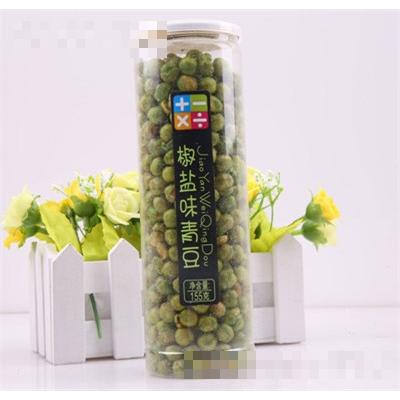 加減乘除易拉瓶椒鹽味青豆155g干果炒貨零食招商批發(fā)