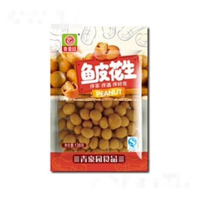 青豪園魚(yú)皮花生138g