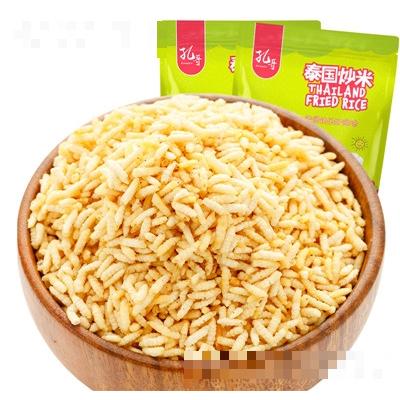 孔哥休閑零食泰國(guó)炒米108g