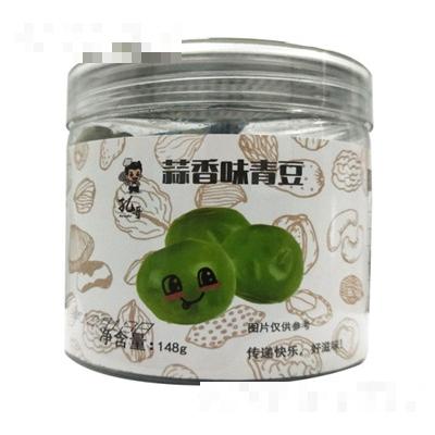 孔哥每日?qǐng)?jiān)果罐裝休閑零食蒜香青豆148g