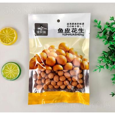 果自源95克魚皮花生