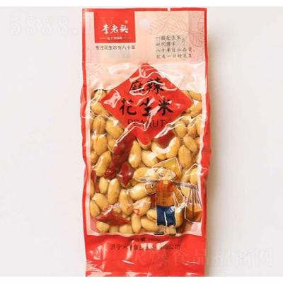 李老頭麻辣花生米長袋裝180g