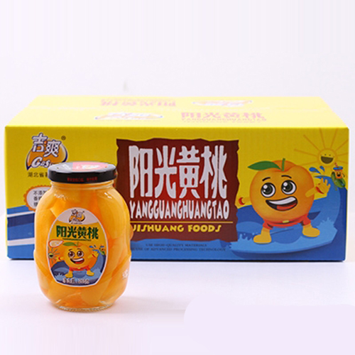 吉爽陽(yáng)光黃桃罐頭260gX10.jpg
