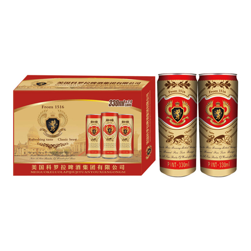 美國科羅拉啤酒12°330ml×24罐（紅）.jpg