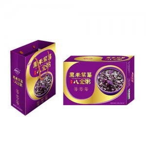 雅芙農(nóng)谷黑米紫薯八寶粥箱裝