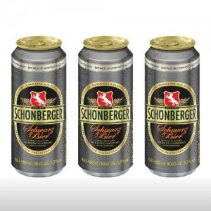 盛堡大麥黑啤500ml.24聽